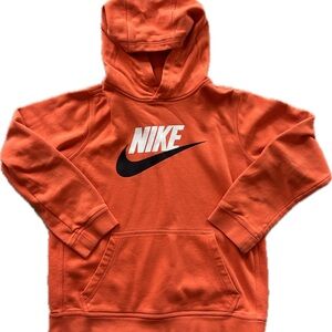 Nike Orange Pullover Hoodie
